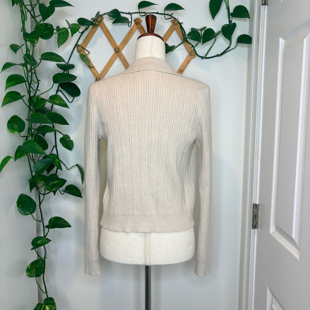 MARLED 2 Piece Button Up Cardigan Tank Set - Picture 5 of 10